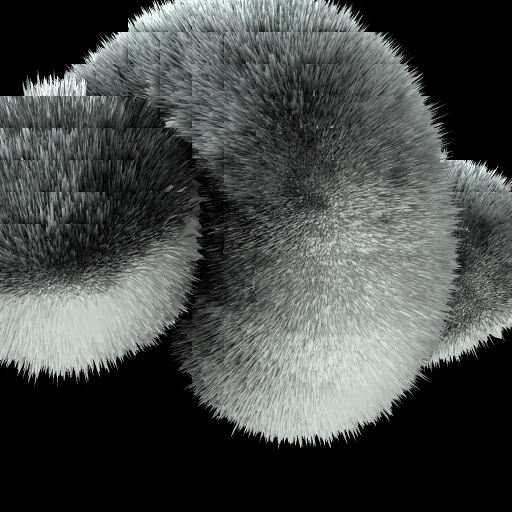 Fur Rendering with Bucket Size 32